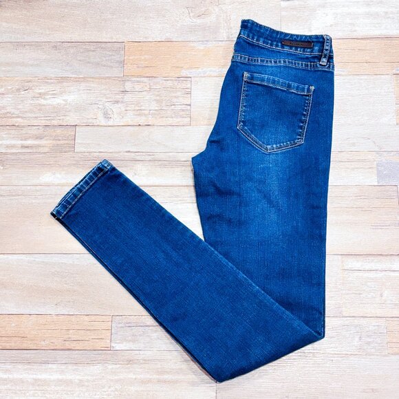 BILLABONG Dark Wash Low Rise Skinny Jeans | Size 29 * - Picture 5 of 10